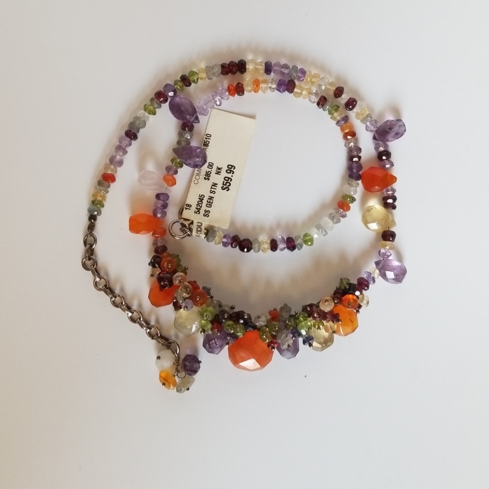 Colorful Gemstone Necklace